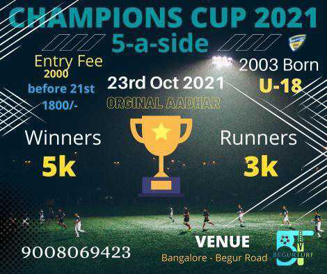 5A Side Champions Cup 2021
