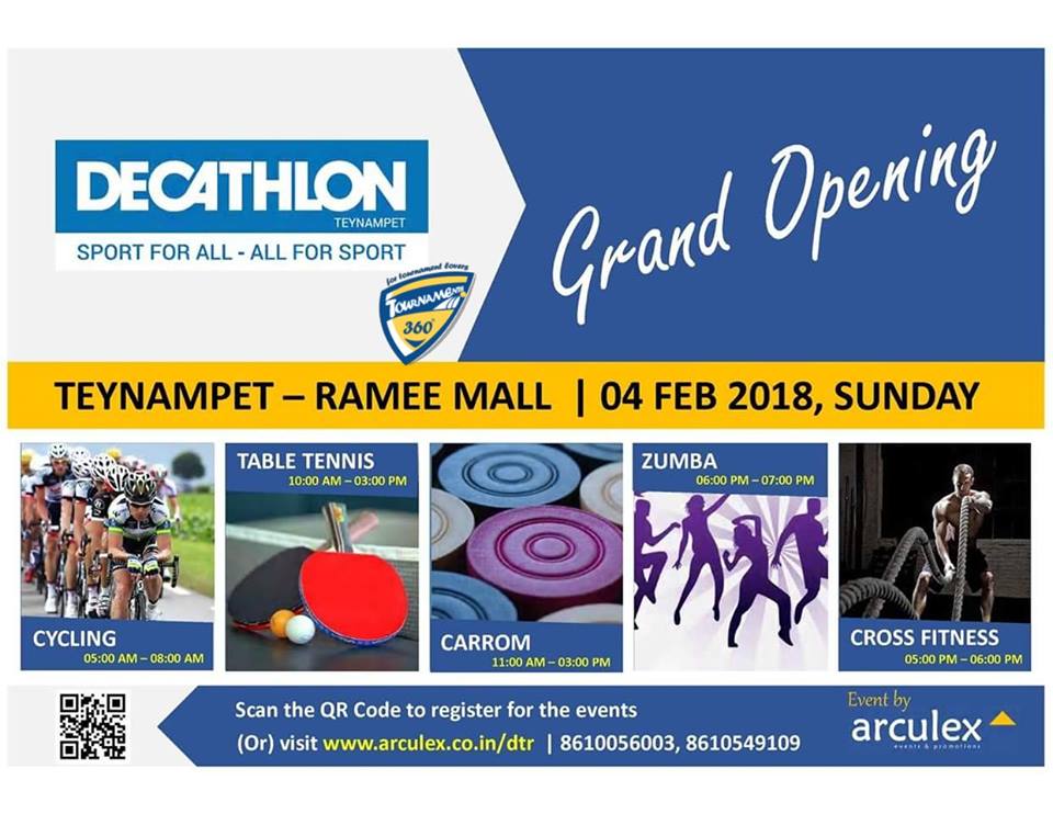 Decathlon Sports India Open Tournament