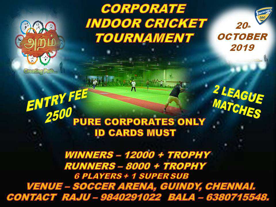 Corporate Indoor Cricket Tournament