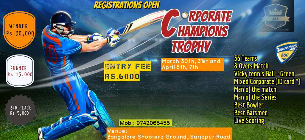 Corporate Champions Trophy 2019