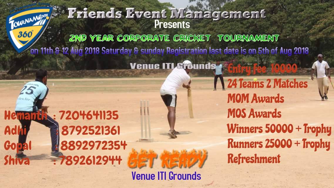 FEM's 2nd Year Corporate Cricket Tournament