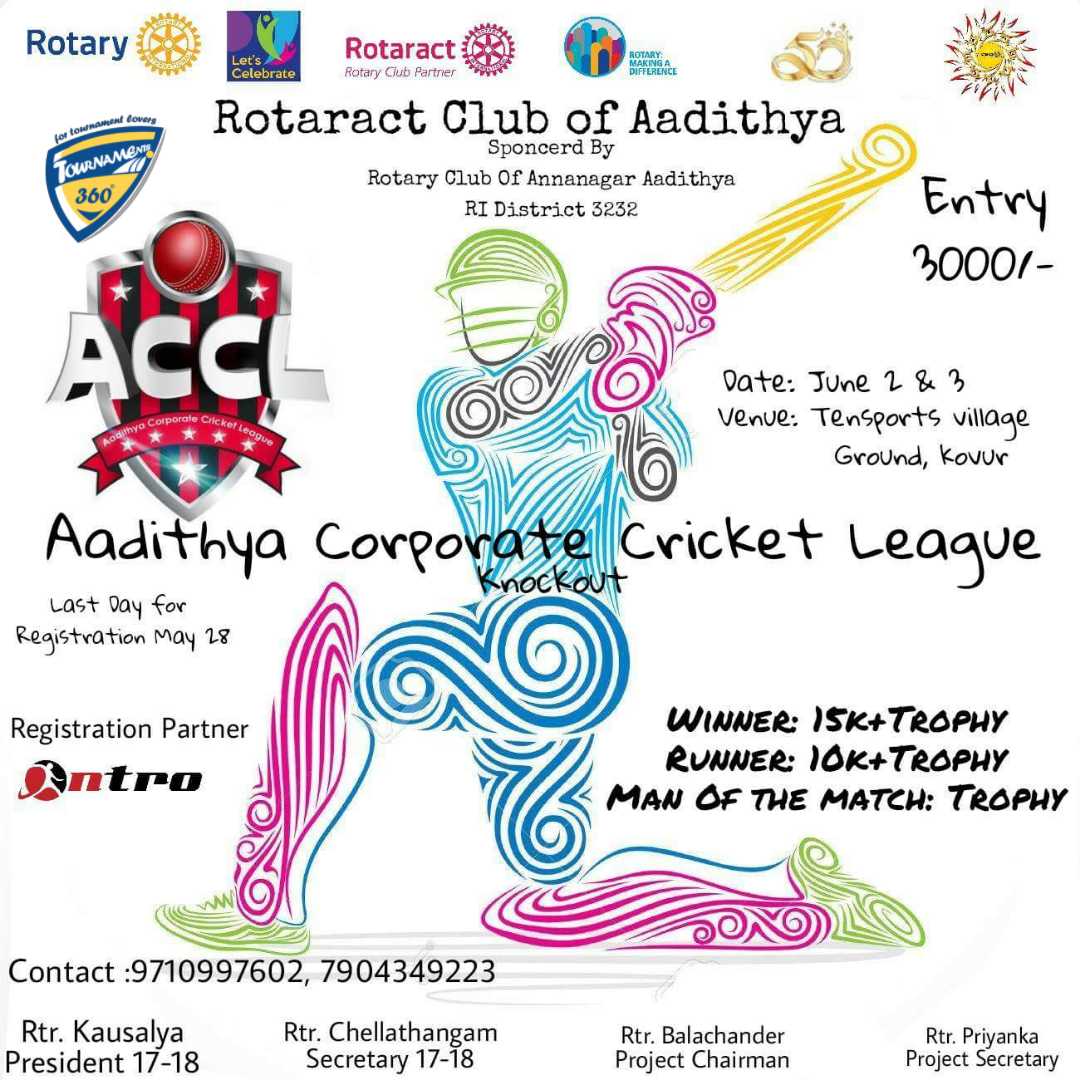 Aadithya Corporate Cricket League