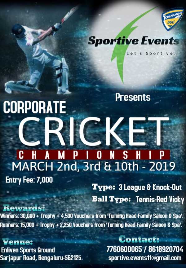 Corporate Cricket Championship 2019