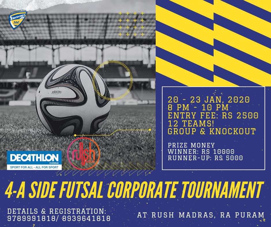 4 A Side Futsal Corporate Tournament