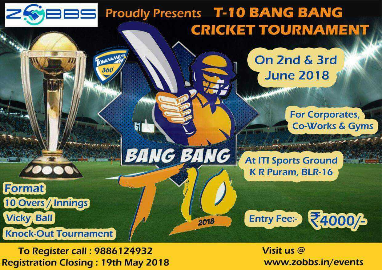 T10 Bang Bang Cricket Tournament