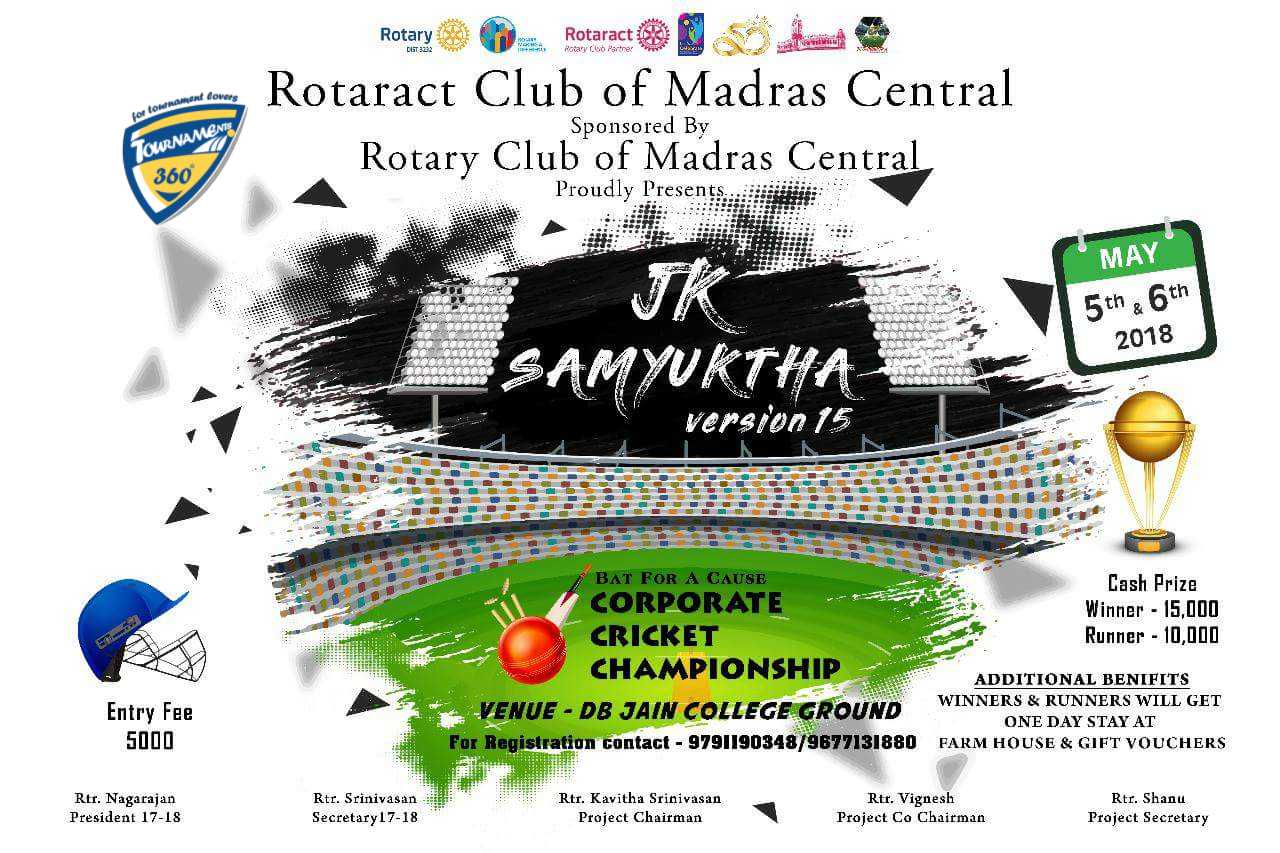 JK Samyuktha Corporate Cricket Championship 2018