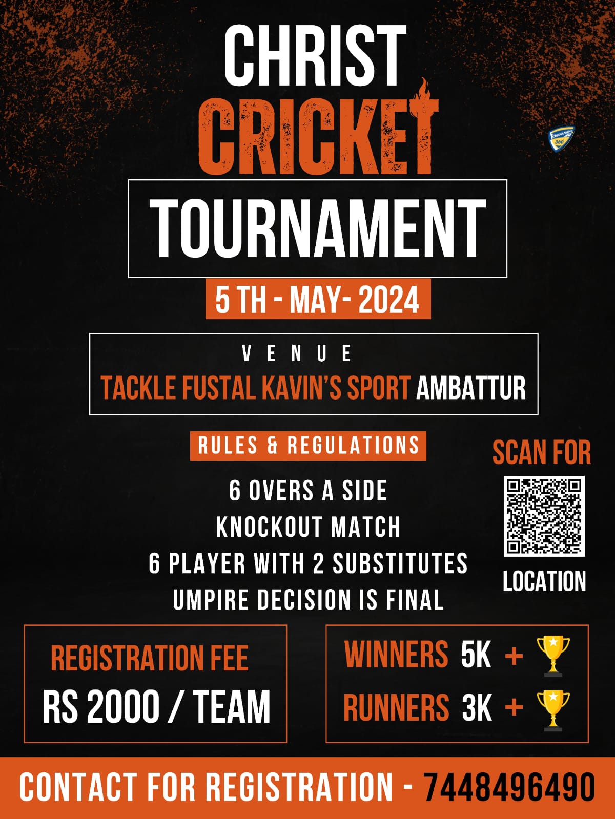 Christ Cricket Tournament