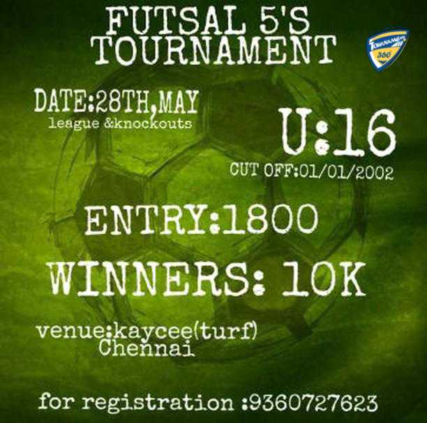 5 A Side Futsal Tournament