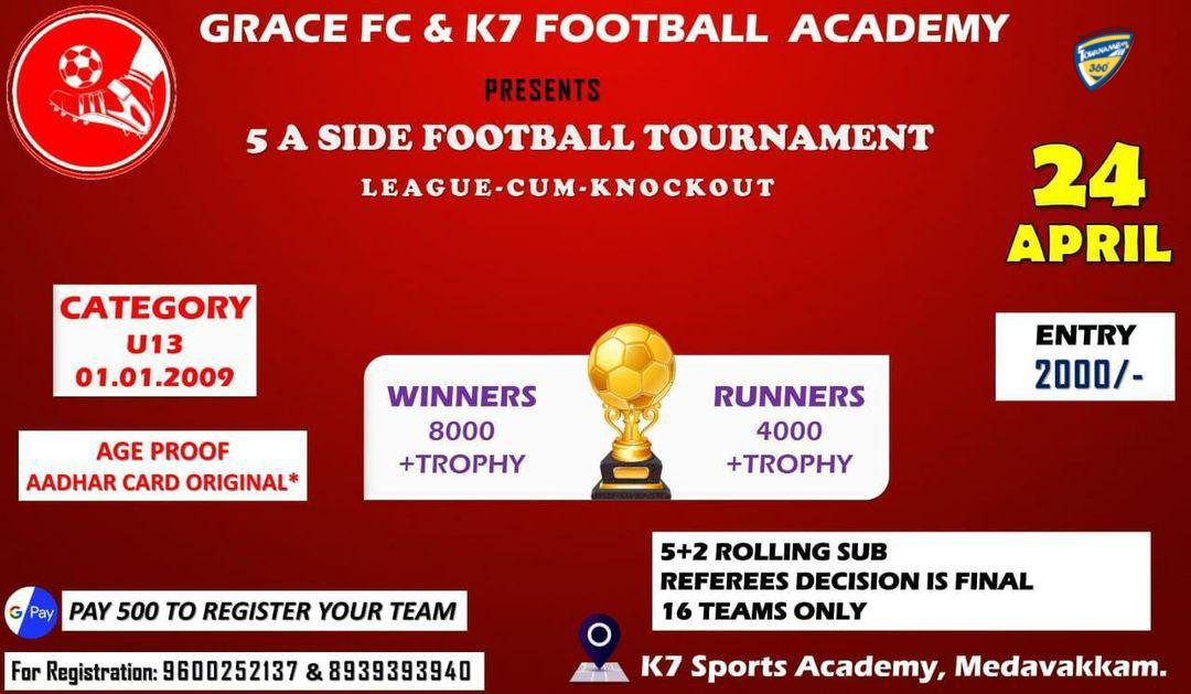 5A Side Football Tournament in Chennai