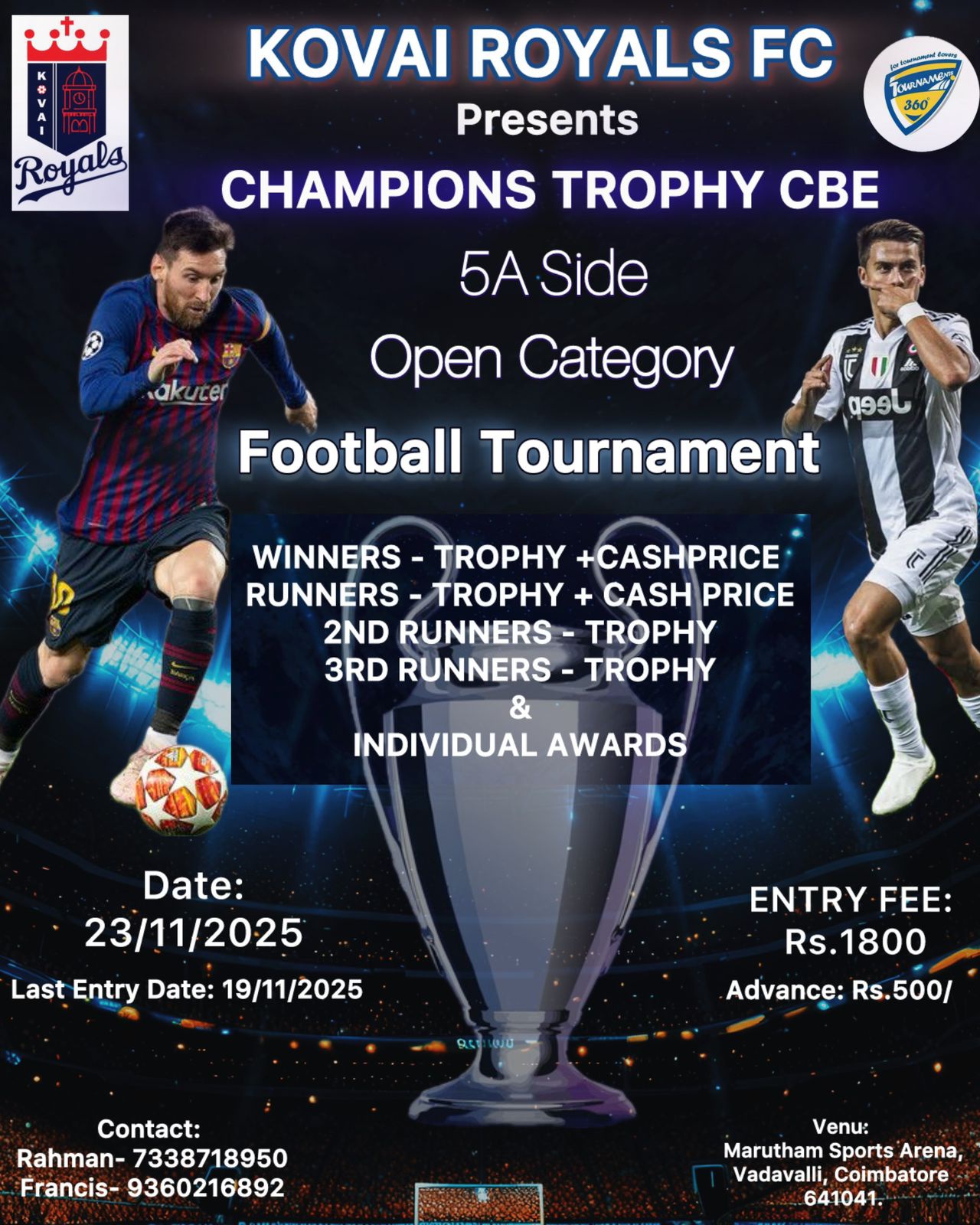 Champions Trophy Coimbatore 