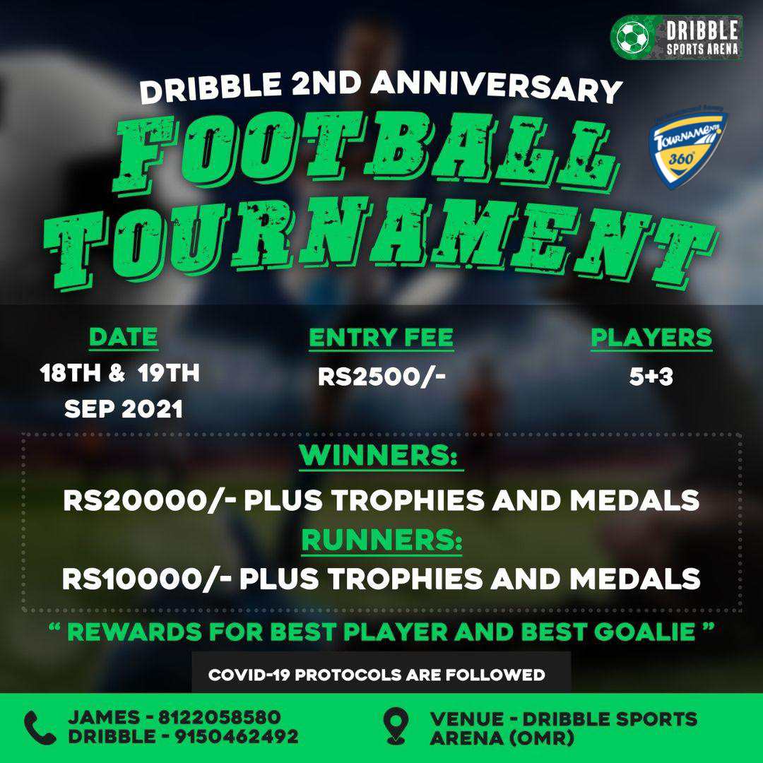 Dribble 2nd Anniversary Football Tournament