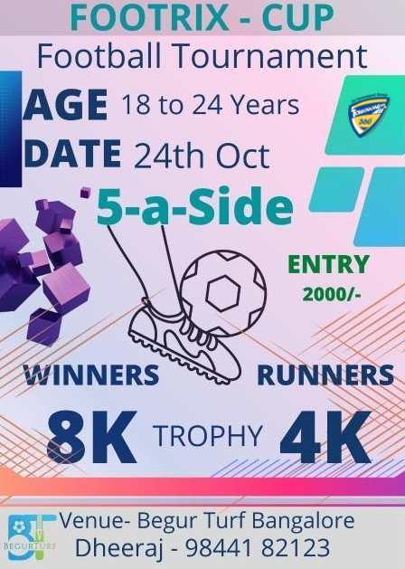 Footrix Cup 5A Side Football Tournament
