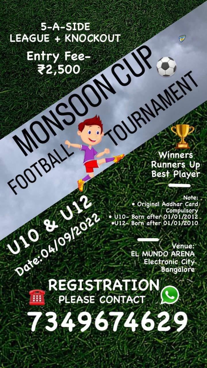Monsoon Cup Football Tournament