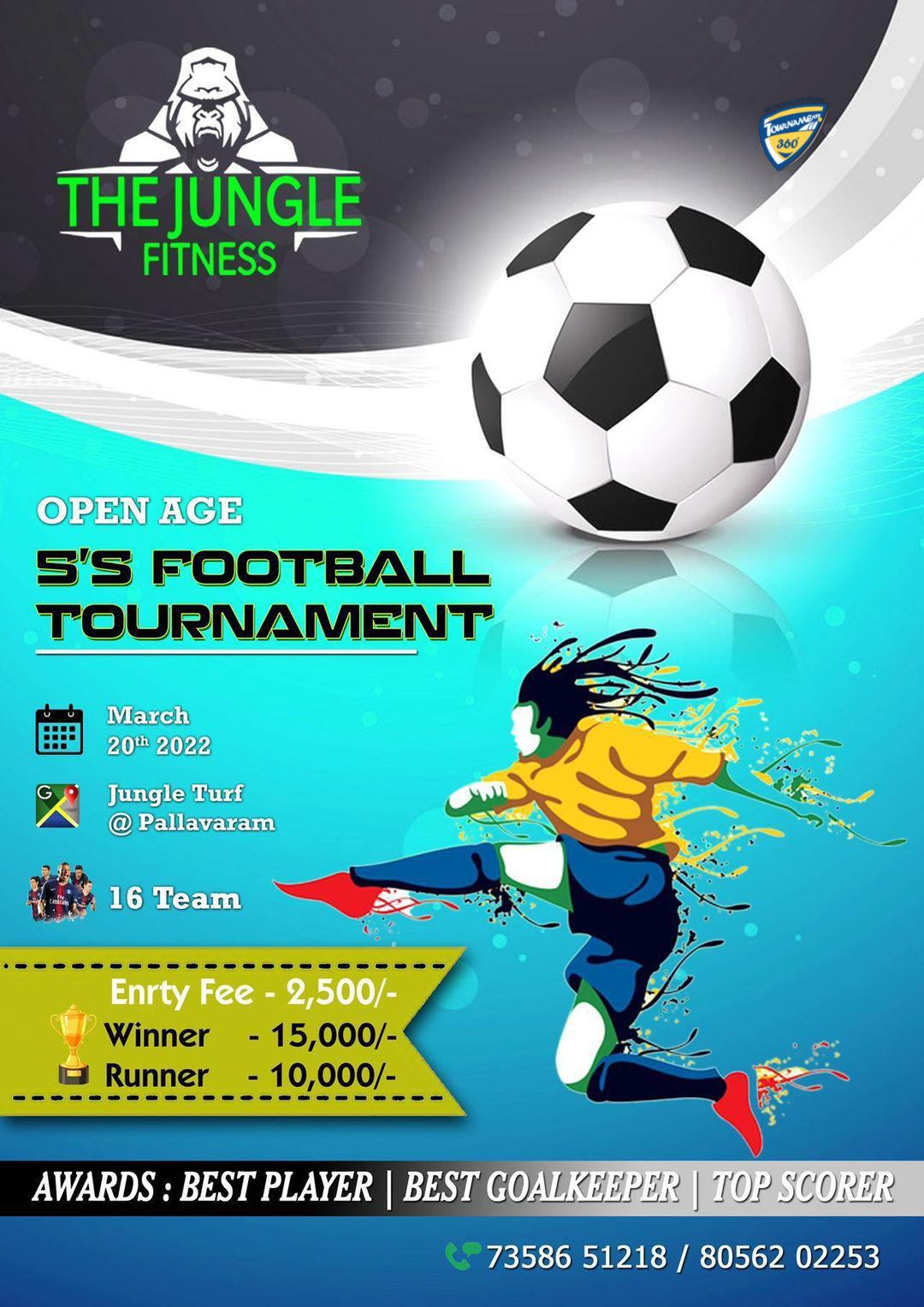 Open Age 5s Football Tournament