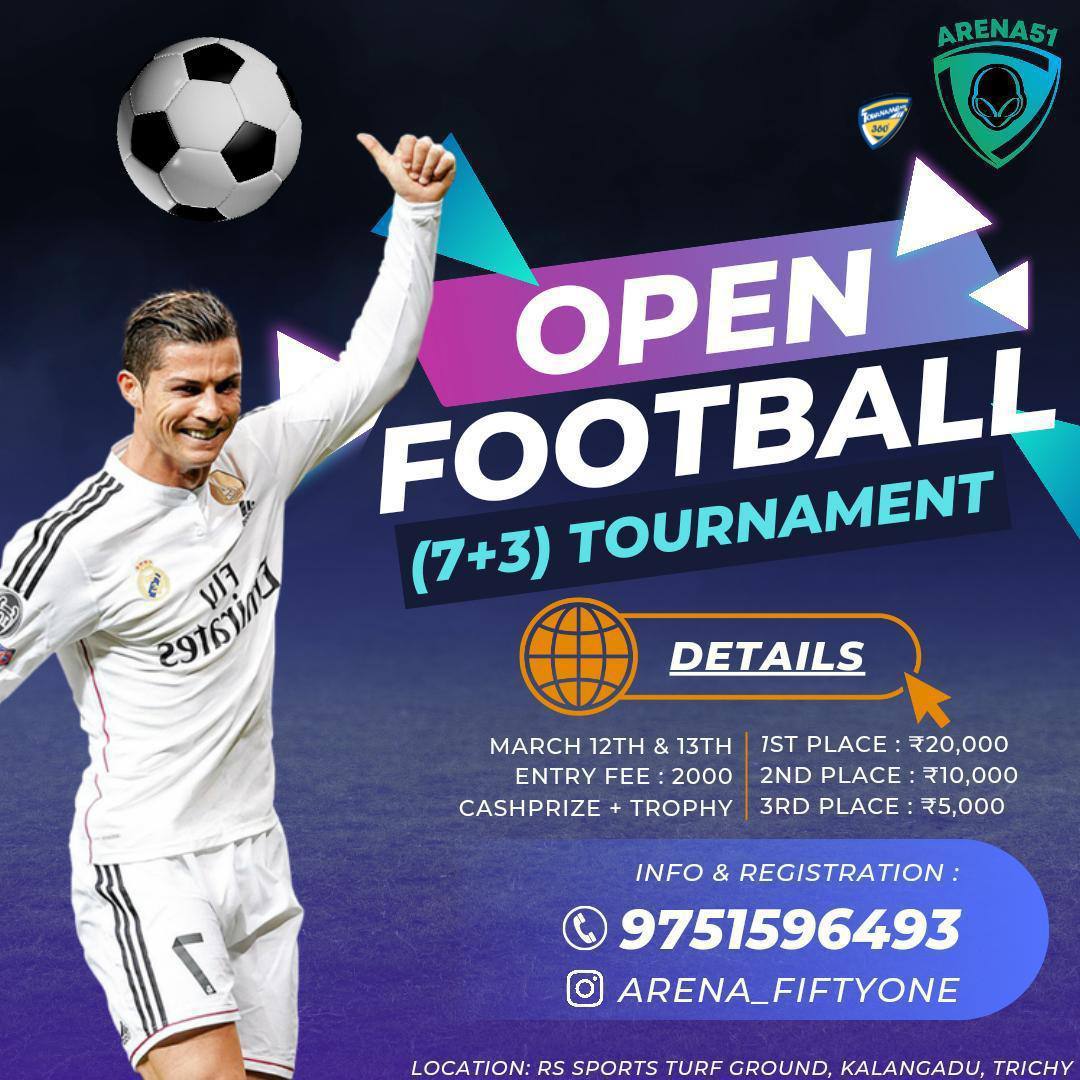 7A Side Open Football Tournament