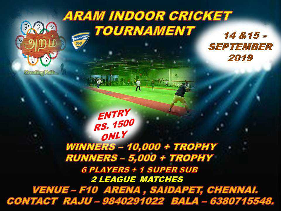 Aram Indoor Cricket Tournament