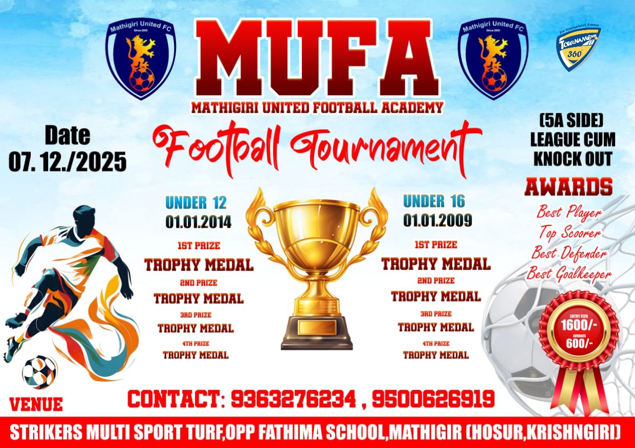 Kids Football Tournament in Hosur