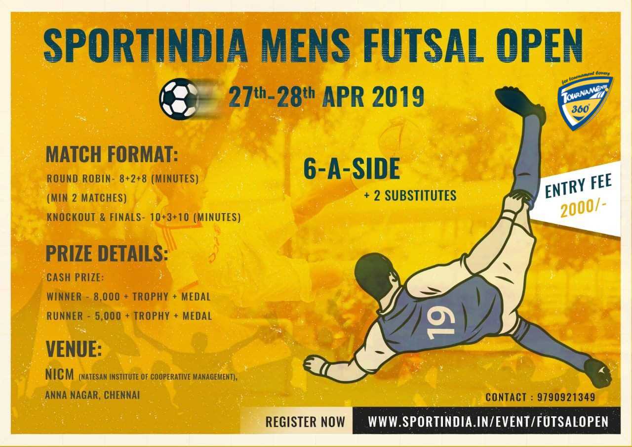 Sportindia Mens Futsal Open