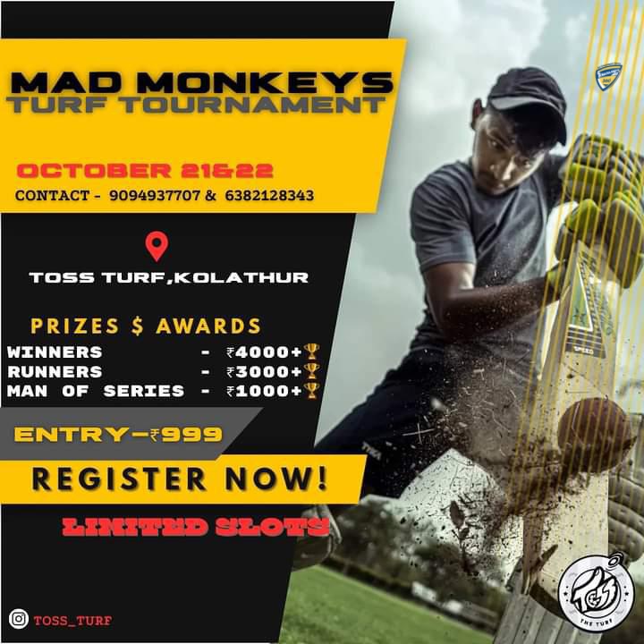 Mad Monkeys Turf Cricket Tournament