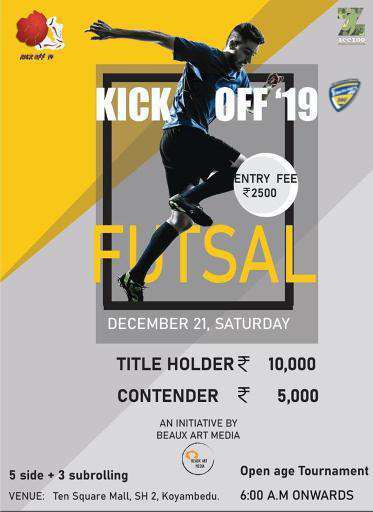 Kick Off 2019 Futsal Tournament