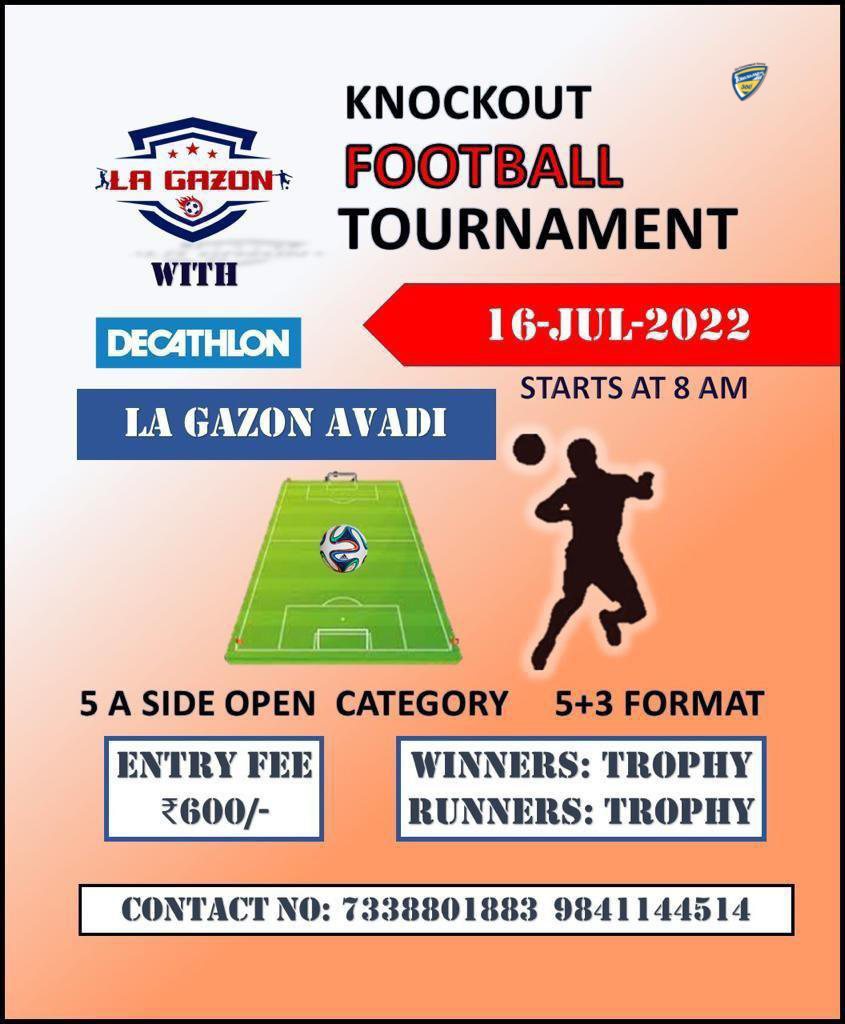 La Gazon Presents Knockout Football Tournament