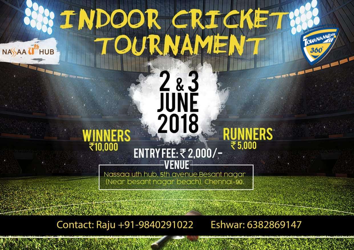 Indoor Cricket Tournament 2018