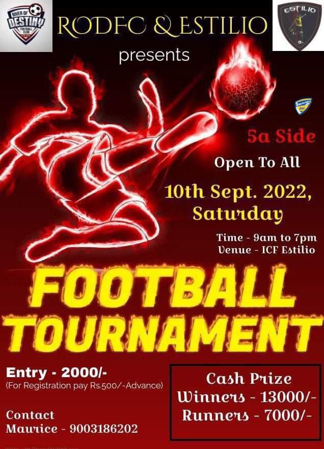 5 Aside Open Football Tournament