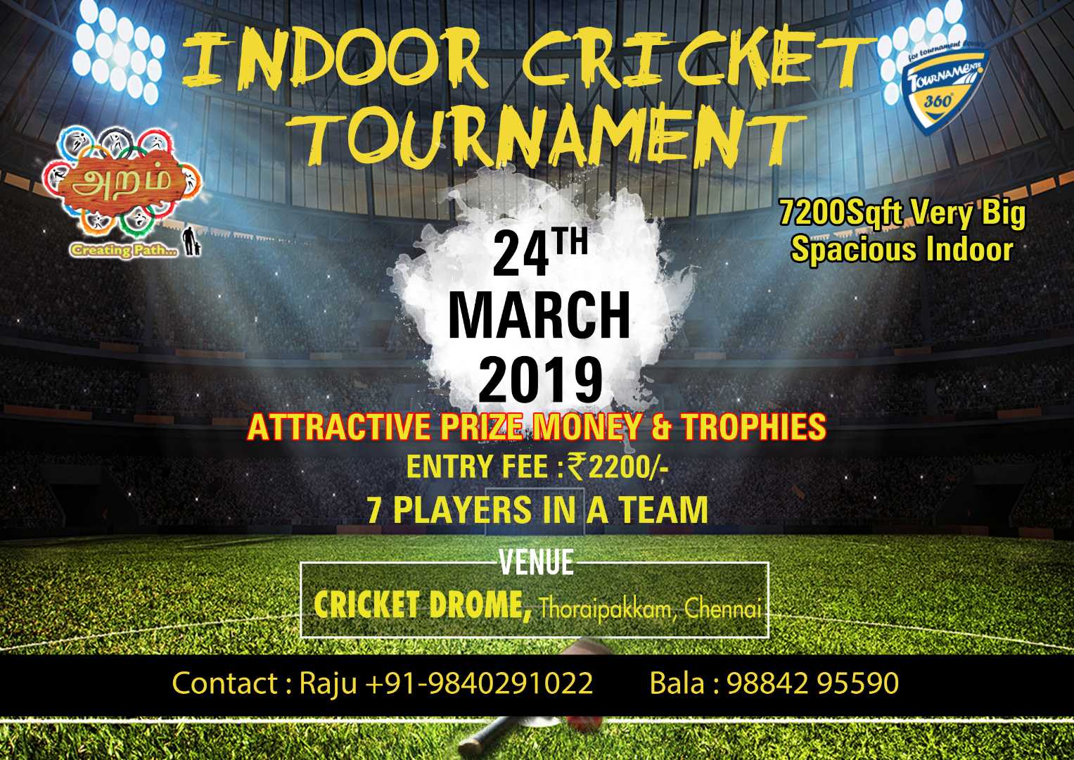 Indoor Cricket Tournament 2019