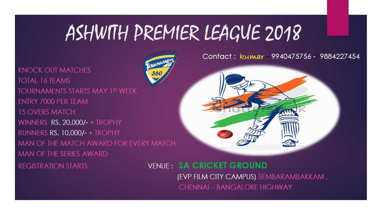 Ashwith Premier League 2018