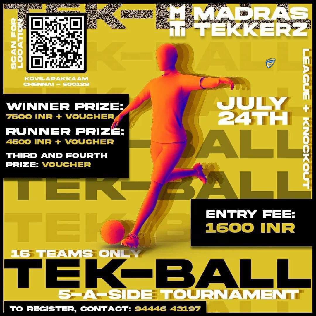 Tek Ball 5A Side Football Tournament