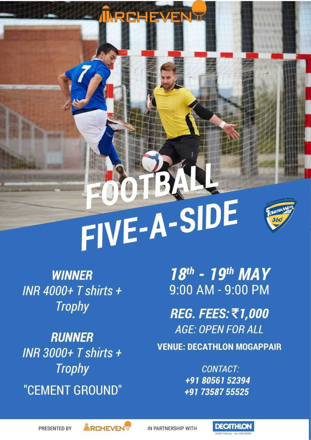 Five A Side Football Tournament
