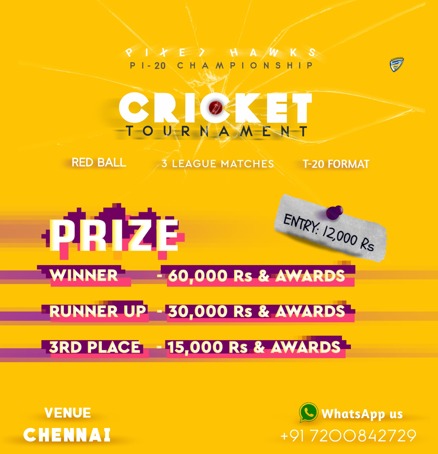 PI 20 Championship Cricket Tournament