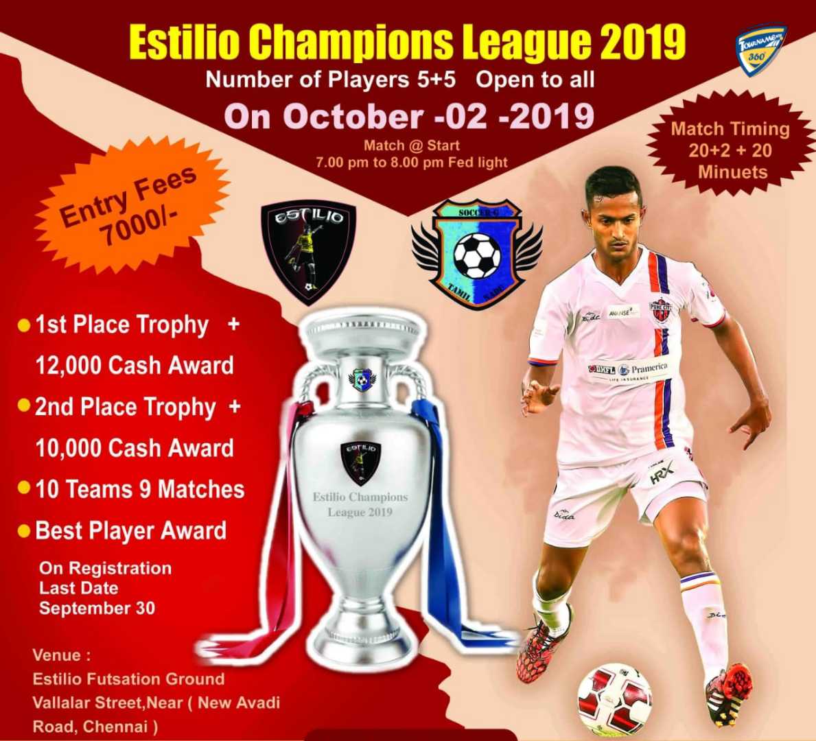 Estilio Champions League 2019
