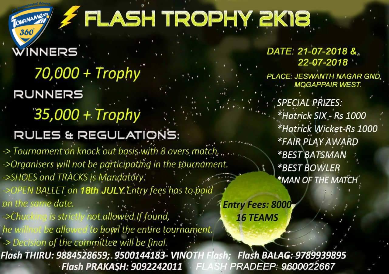 Flash Trophy 2K18