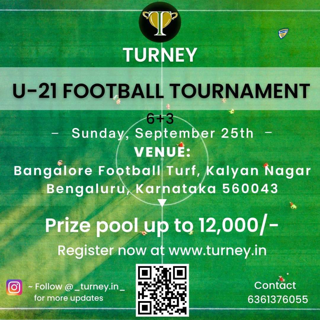 Under 21 Football Tournament in Bangalore