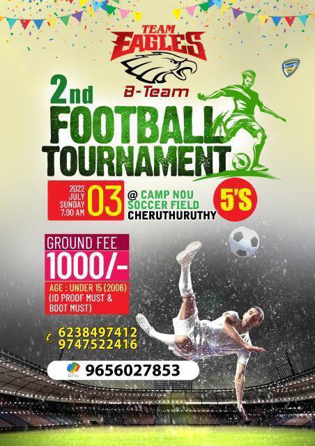 2nd Football Tournament in Thirissur