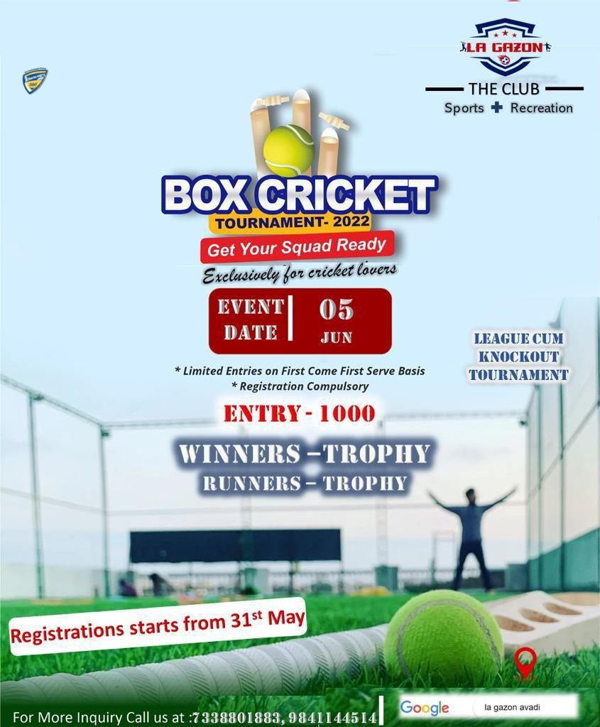 Box Cricket Tournament 2022