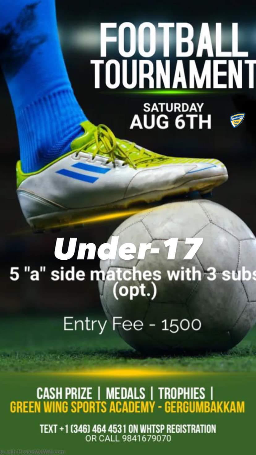 Under 17 5A Side Football Tournament