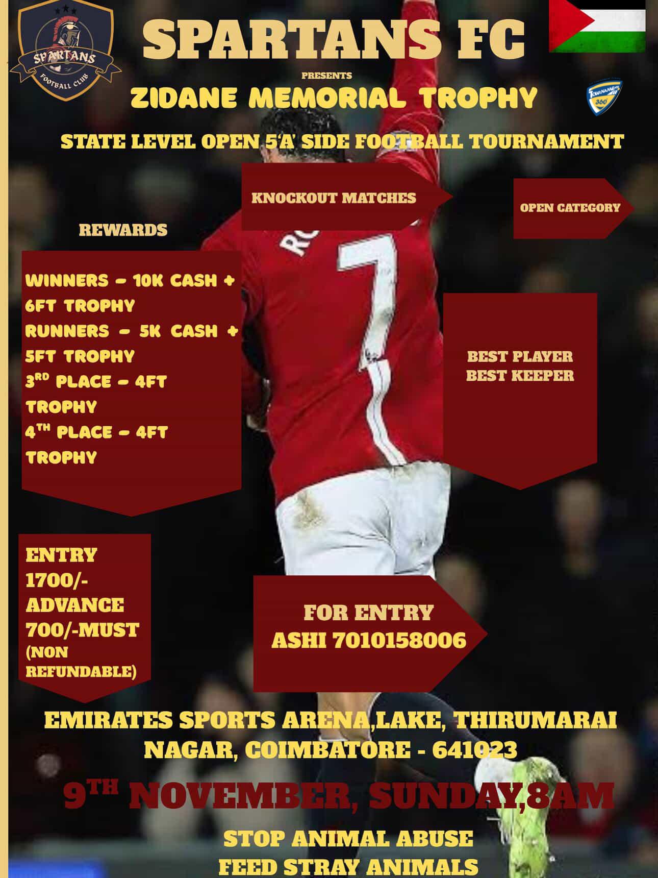 Zidane Memorial Trophy