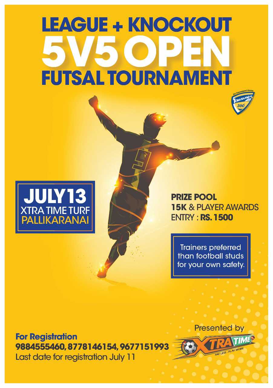 5vs5 Open Futsal Tournament