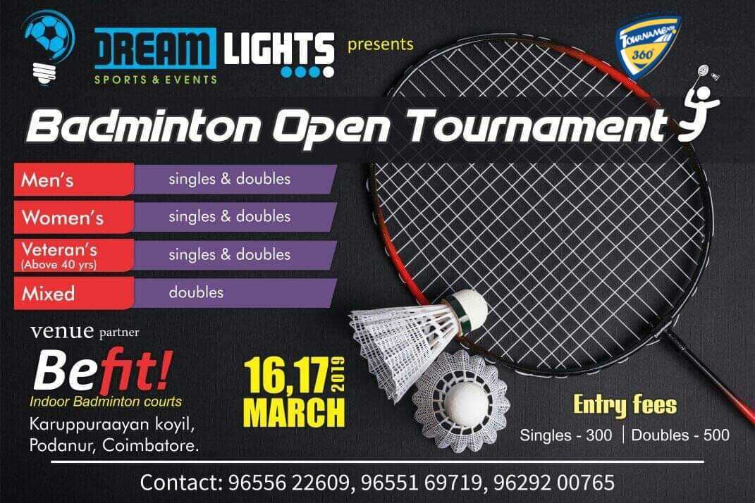 Badminton Open Tournament