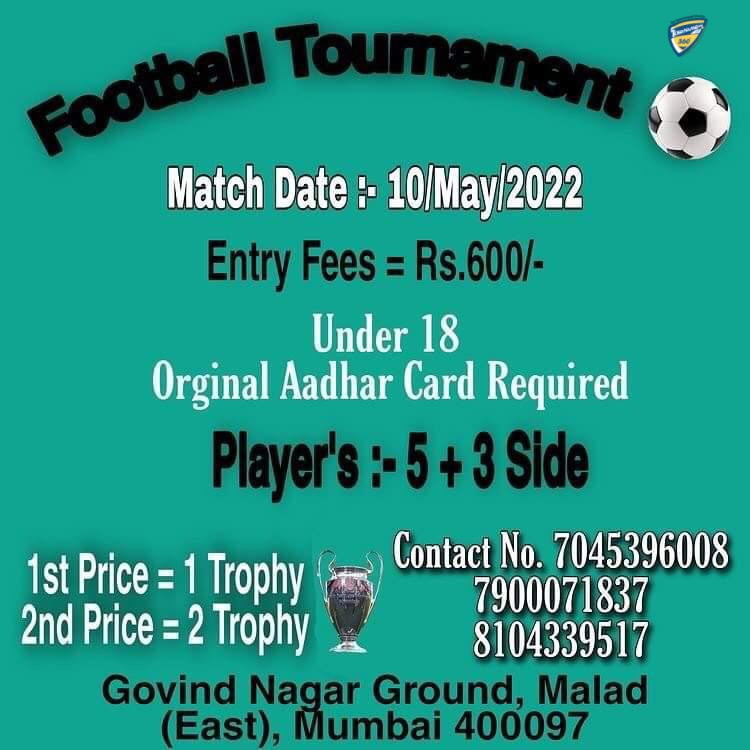 Under 18 Football Tournament in Mumbai