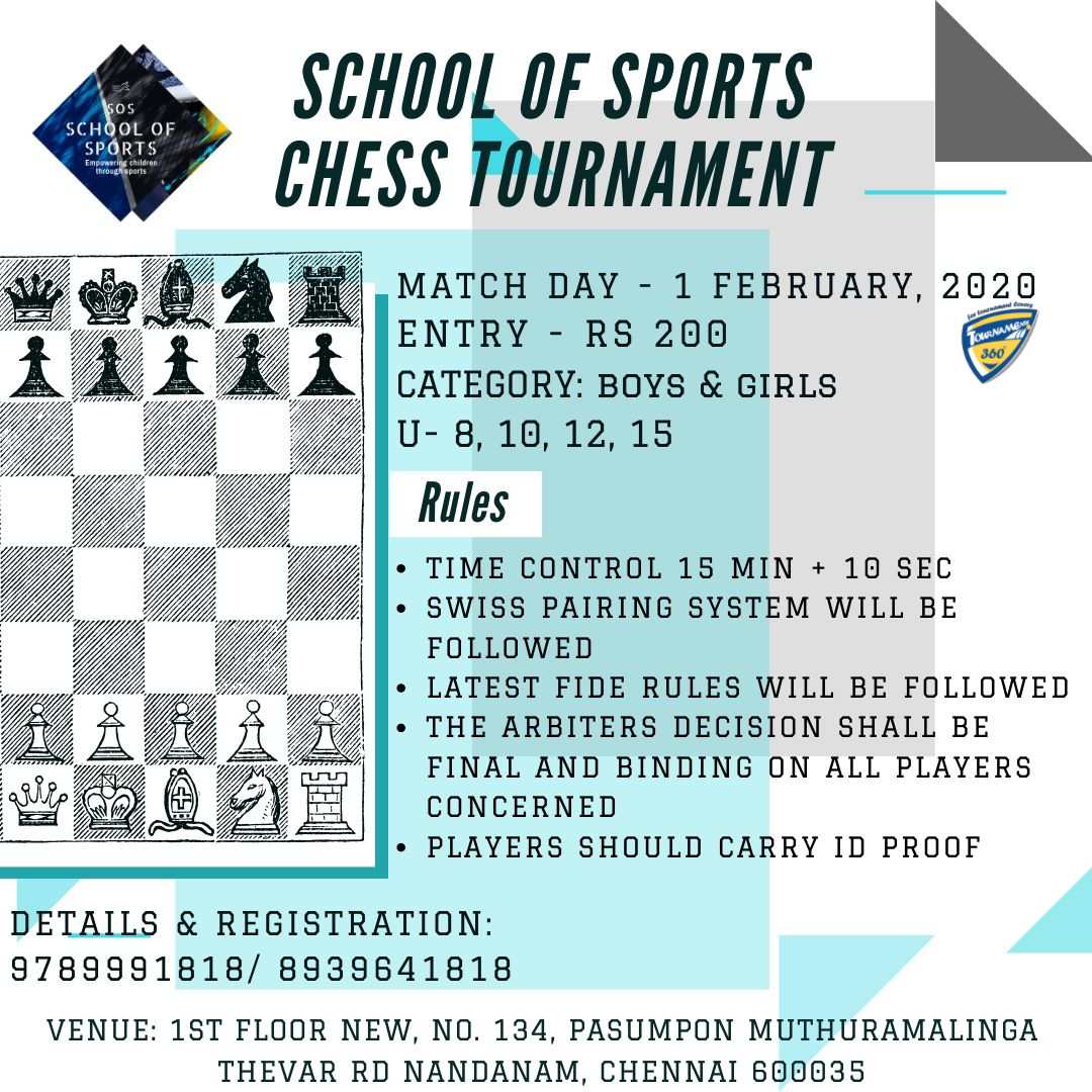 School of Sports Chess Tournament